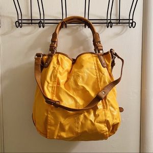 Big Yellow Gap Tote Handbag